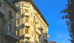Three Liberty palaces in La Spezia