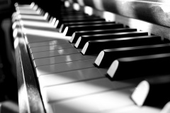 The piano, between solo virtuosity and salon